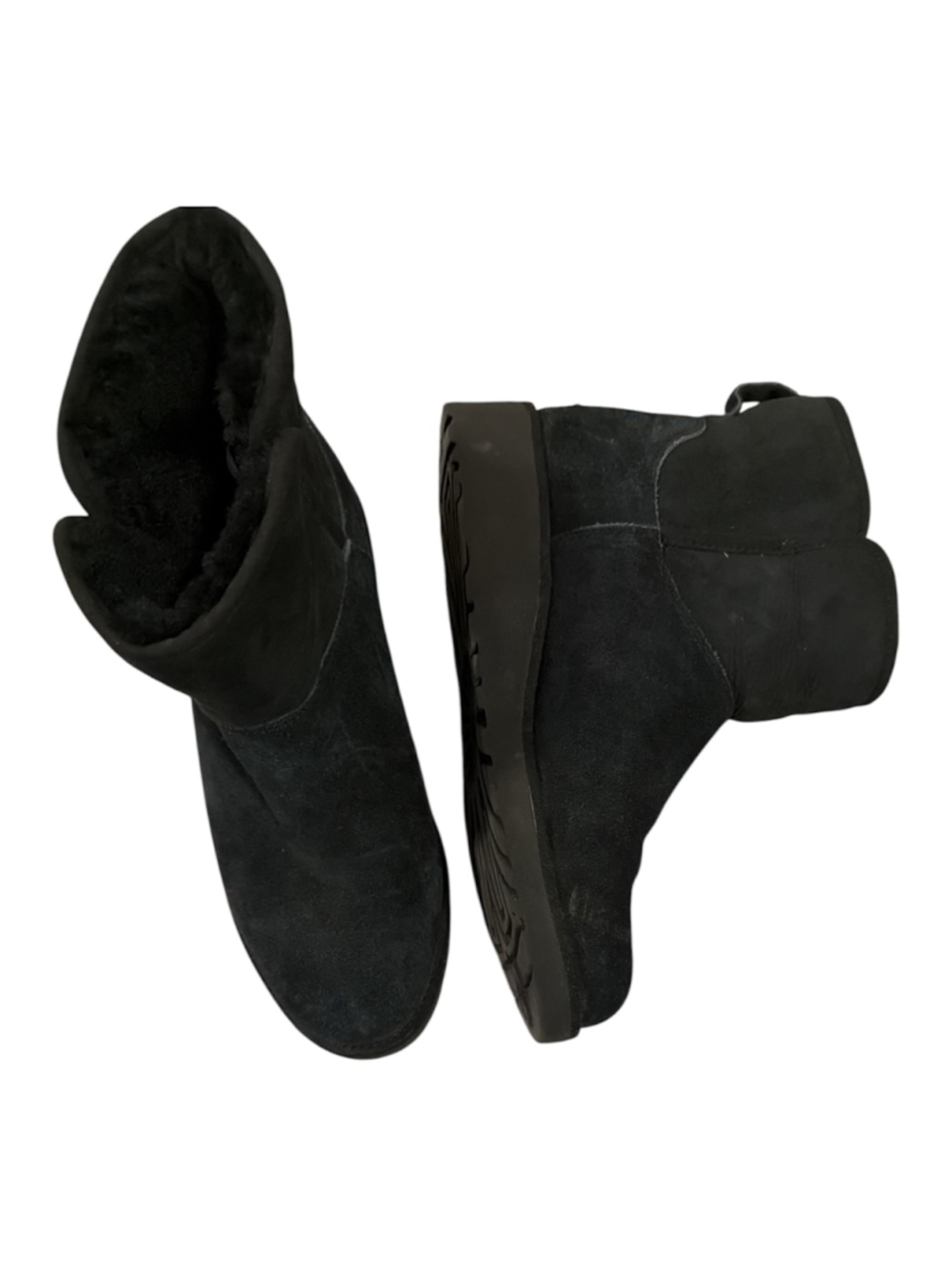 UGG Kristin Classic Slim Wedge Boots Black Size 7.5
Brand: UGG